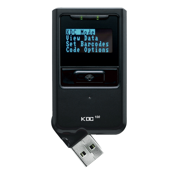KDC100M ディスプレイ付レーザスキャナ搭載Bluetoothデータコレクタ